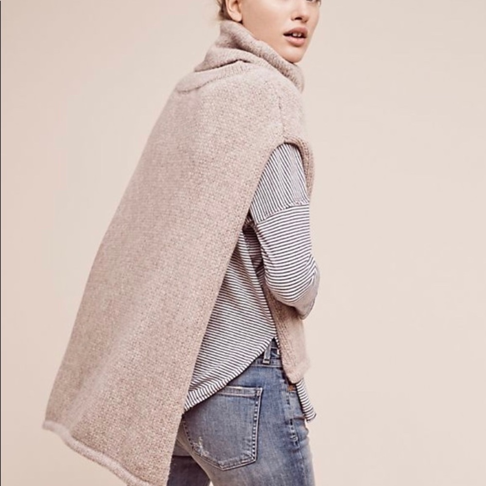 Wol Hide Alpaca Poncho sold by Anthropologie